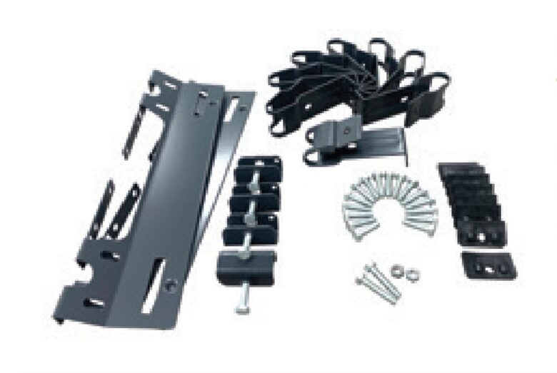 Ruukki Stogo kopėčių kojelių ir centrinio  tvirtinimo detalių komplektas UniSeam