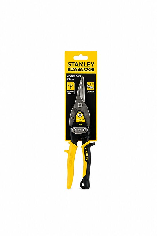 Stanley FATMAX skardos žirklės 250 mm – tiesiam pjovimui